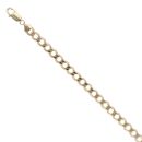 9ct Yellow Gold Curb Bracelet 8.5"