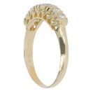 14ct Yellow Gold Cubic Zirconia Eternity Ring
