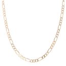 9ct Yellow Gold Figaro Chain 22"