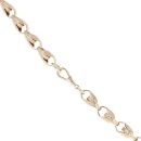 9ct Yellow Gold Tulip Chain 26"