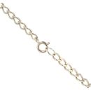 9ct Yellow Gold Curb Chain 20"