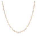 9ct Yellow Gold Curb Chain 20"