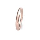 18ct Rose Gold 2.5mm Traditional Court Wedding Band