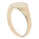 9ct Yellow Gold Plain Signet Ring