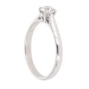Platinum 0.50ct Brilliant Cut Diamond Solitaire Ring
