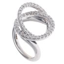 18ct White Gold 0.75ct Diamond Fancy Ring