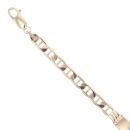 9ct Yellow Gold Anchor ID Bracelet 7.5"