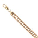 9ct Yellow Gold Curb Bracelet 8.5"
