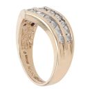 9ct Yellow Gold 0.50ct Diamond Wishbone Ring