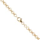 9ct Yellow Gold Belcher Chain 18"