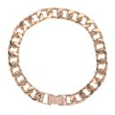 9ct Yellow Gold Curb Bracelet 8.5"