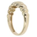 9ct Yellow Gold Shell Dome Fancy Ring