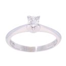 18ct White Gold 0.20ct Diamond Solitaire Ring