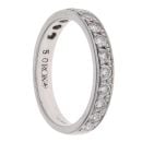 18ct White Gold 0.50ct Diamond Eternity Ring