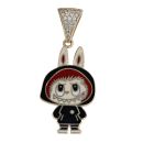 14ct Yellow Gold Cartoon Bunny Pendant