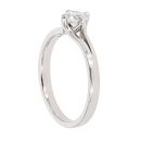 Platinum 0.40ct Diamond Solitaire Ring