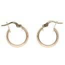 14ct Yellow Gold Hoop Earrings