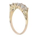 9ct Yellow Gold 1.20ct Brilliant Cut Diamond Five Stone Ring