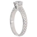 18ct White Gold 0.60ct Diamond Solitaire Ring