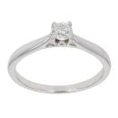 9ct White Gold 0.25ct Diamond Solitaire Ring