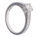 Platinum 1.00ct Solitaire Diamond Ring