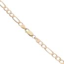 9ct Yellow Gold Figaro Chain 18"