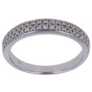 9ct White Gold 0.20ct Brilliant Cut Diamond Ring
