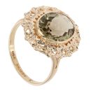 9ct Yellow Gold Prasiolite Dress Ring