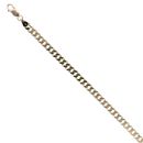 9ct Yellow Gold Curb Bracelet 8"
