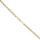 9ct Yellow Gold Belcher Chain 22"