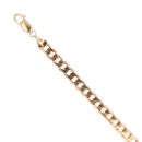 9ct Yellow Gold Curb Bracelet 7"