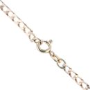 9ct Yellow Gold Square Curb Chain 18"