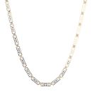 9ct Yellow Gold Greek Key Chain 18"