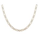 9ct Yellow Gold Fancy Gate Chain 16"