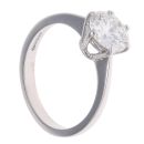 Platinum 1.35ct Diamond Solitaire Ring