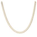9ct Yellow Gold Curb Chain 20"