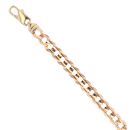 9ct Yellow Gold Curb Bracelet 8"