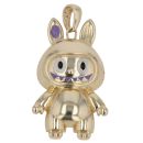 14ct Yellow Gold Bunny Pendant
