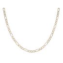 9ct Yellow Gold Figaro Chain 24"