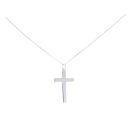 Sterling Silver Personalised Cross Necklace