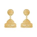 22ct Yellow Gold Earrings in Filligree with Droppers