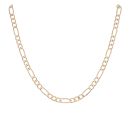 9ct Yellow Gold Figaro Chain 16"