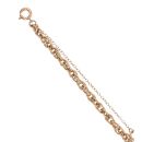 9ct Yellow Gold Prince Of Wales Bracelet 8"