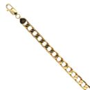 9ct Yellow Gold Curb Bracelet 9"