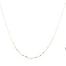 9ct Yellow Gold Bar Links Chain 18"