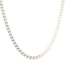 9ct Yellow Gold Square Curb Chain 20"