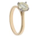 18ct Yellow Gold 1.25ct Brilliant Cut Diamond Solitaire Ring
