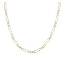 9ct Yellow Gold Figaro Chain 24"