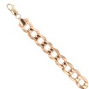 9ct Yellow Gold Curb Bracelet 9.5"