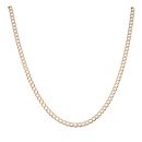 9ct Yellow Gold Curb Chain 18"